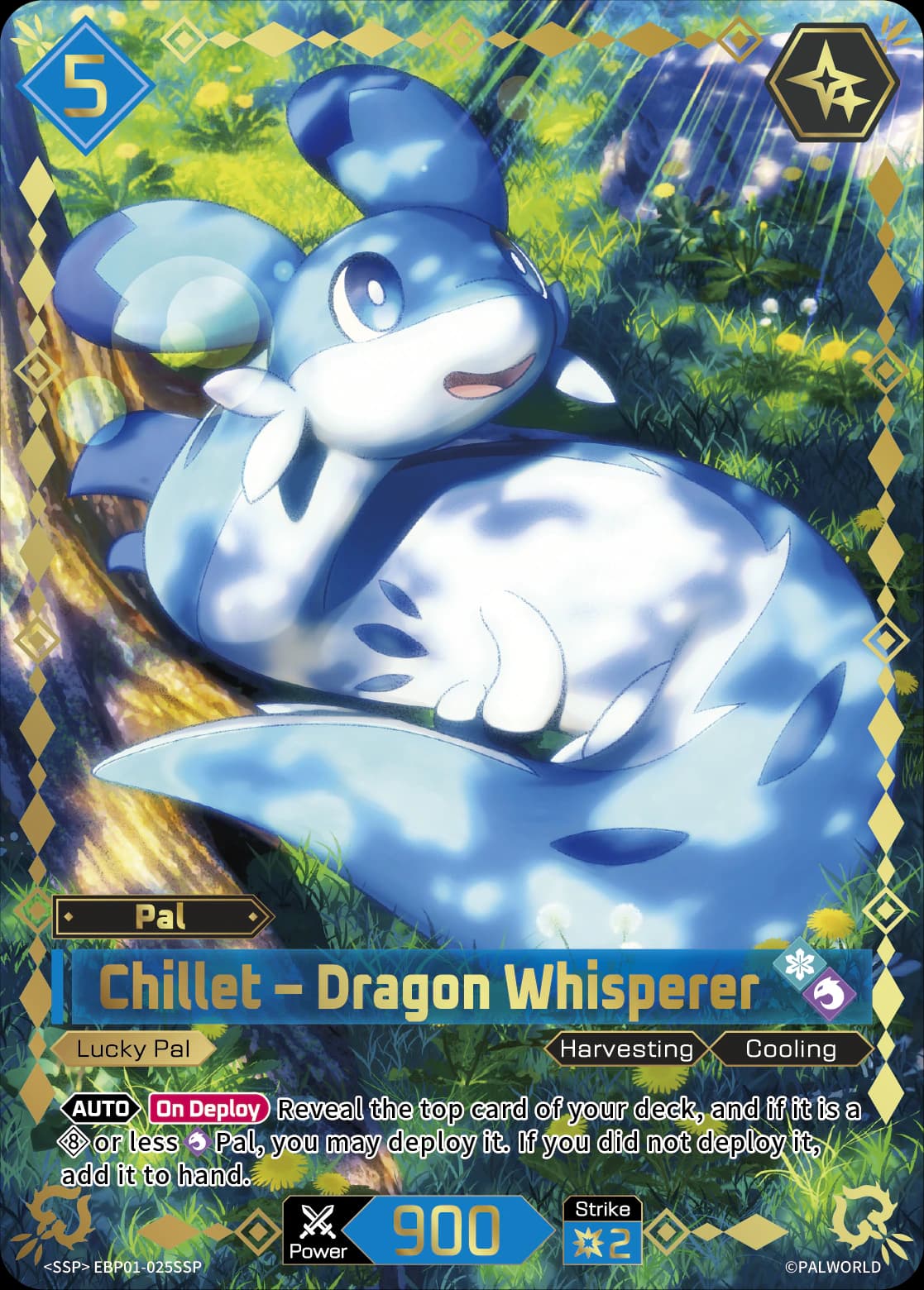 Chillet EBP01-025SSP special artwork card
